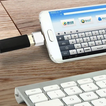 3pcs/daug Naujo Stiliaus Mini OTG Laidas, USB OTG Adapteris, Micro USB Į USB Keitiklis Tablet PC 