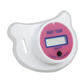 Kūdikiams, Kūdikių Praktinių Klak Skaitmeninis Temperatūros Žindukas LCD Spenelių Virtuvės Termometrą Burną Signalizacijos Įtaisus
