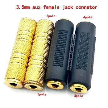 3pcs Jack 3,5 mm į 2,5 mm Audio Adapteris 2,5 mm Male-3.5 mm Female Kištuko Jungtis, Aux Garsiakalbio Kabelį Ausinių Lizdas 3.5