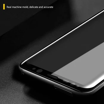 Screen Protector, Grūdintas Stiklas Samsung Galaxy S10 S8 S9 Plus S10e Pastaba 8 9 3D Krašto Pilnas draudimas Ekrano Plėvelės, Stiklo Apsauga