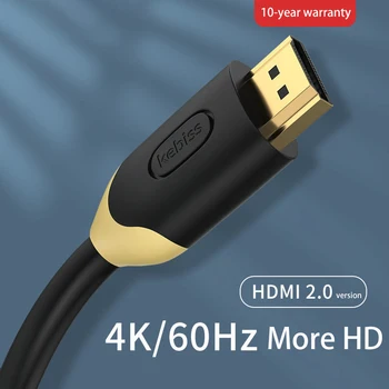 Kebiss 4K/60Hz Splitter Kabelis Xiaomi Langelį Garso Jungiklis Splitter Cable Tv Box PS4 HDMI suderinamus Kabelis