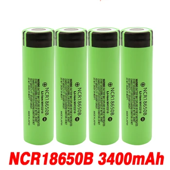 2020 Originalus 18650 Baterija NCR18650B 3.7 V 3400 mah 18650 Ličio Įkraunama Baterija, Žibintuvėlis baterijos