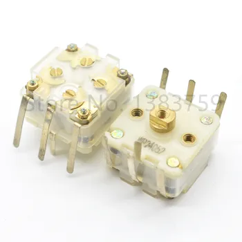 2 Gabalas Radijo kondensatorius 4-kanalų KTM-443DF-1DF4 21*21*17MM žoliapjovės kondensatorius 7 pin