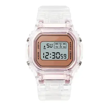 2020 Prabanga Aukso Laikrodžiai Moterims Skaitmeninis Žiūrėti LED Elektroniniai Riešo Žiūrėti Šviesos Laikrodis Ponios Žiūrėti montre femme reloj mujer