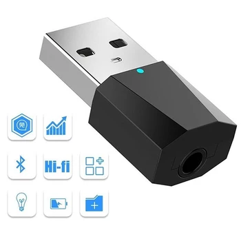 1pc USB Bluetooth 4.2 Stereo Garso Imtuvas PC MP3 MP4 Garsiakalbis Ausinių
