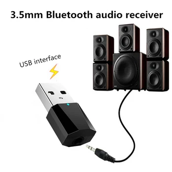 1pc USB Bluetooth 4.2 Stereo Garso Imtuvas PC MP3 MP4 Garsiakalbis Ausinių