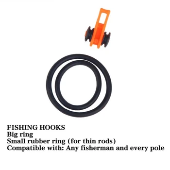 5vnt/daug Žvejybos reikmenys Suvilioti kablys Jūros žvejybos kabliukai, Jaukas, kablys, Naujas kablys žiedas Saugiai Laikyti meškere Lauko Žvejybos