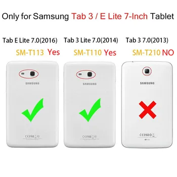 Grūdintas Stiklas Screen Protector for Samsung Galaxy Tab 3 lite 7.0 E SM-T113 T110 T111 T116 7