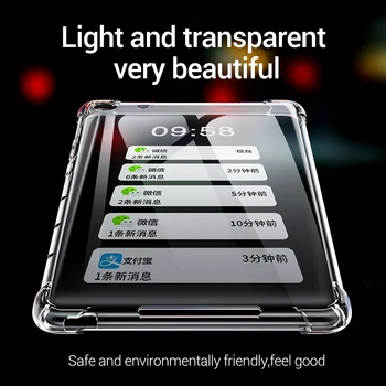 Atsparus smūgiams silikoninis atveju, Huawei MediaPad MatePad Pro T3 T5 M3 M5 M6 Lite 8.0 8.4 10 10.4 10.8 skaidria guma galinio dangtelio