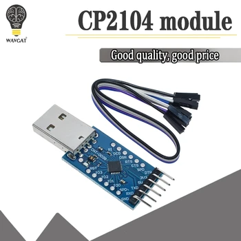 CP2104 USB 2.0 į TTL UART 6PIN Modulio Serijos Konverteris STC PRGMR Pakeisti CP2102 Su Dupont Kabeliai
