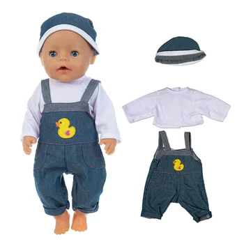 43cm naujas gimęs Kūdikis Lėlės apsaugos nuo Saulės drabužius, kūdikių lėlės drabužiai 18 Colių Amerikos OG mergina Lėlės kostiumas