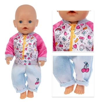 43cm naujas gimęs Kūdikis Lėlės apsaugos nuo Saulės drabužius, kūdikių lėlės drabužiai 18 Colių Amerikos OG mergina Lėlės kostiumas