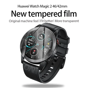 5vnt 9H Premium Grūdintas Stiklas Huawei Honor Žiūrėti Magic 2 46mm Smartwatch Screen Protector, Plėvelė, Priedai