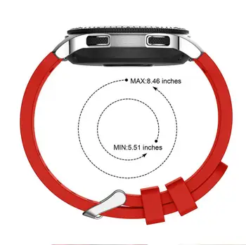 Sporto Minkšto Silikono apyrankę ant Riešo Juostos Xiaomi haylou saulės ls05 Pakeitimo Smart žiūrėti Dirželis 22MM Apyrankė Watchband naujas