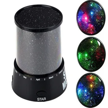 Romantiškas Dangus Star Master Cosmos Projektoriaus Lempa LED Žvaigždėtą Naktį Šviesos Dovana Vaikas