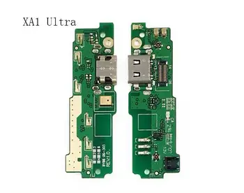 USB Įkrovimo Flex Kabelis Sony Xperia XA XA1 G3121 XA1 Ultra G3226 XA1Plus XA2 XA2 Ultra Įkroviklis Doko Vibratorius Mikrofonas