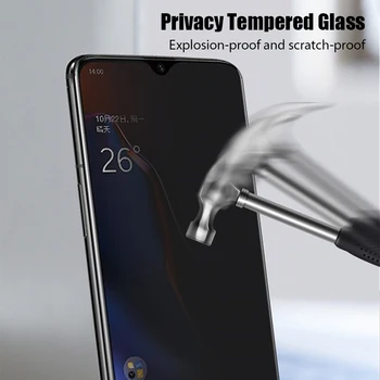 Telefonas Plėvelė Anti-spy Privacy Screen Protector for Redmi 9 Pastaba Magic Anti Spy Grūdintas Stiklas apie Xiaomi Redmi 9 Pastaba Pro 9S Priekiniai